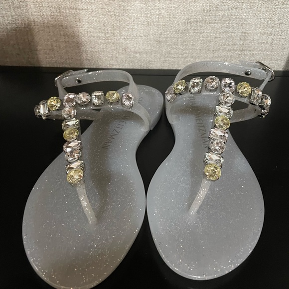 Stuart Weitzman Jaide Gem Jelly Flat - Picture 5 of 9